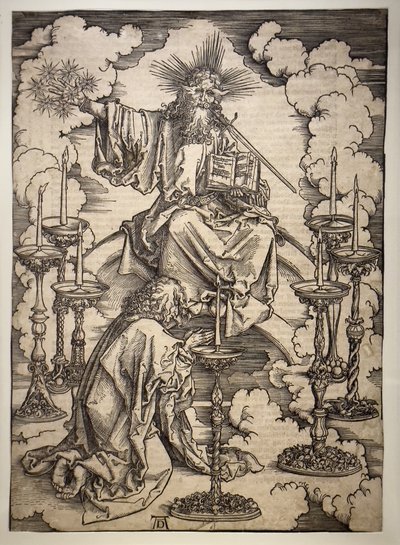 Visjonen om de 7 lysestakene av Albrecht Dürer or Duerer