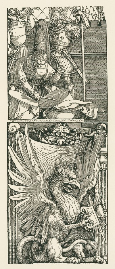Triumfbuen for keiser Maximilian I av Albrecht Dürer or Duerer