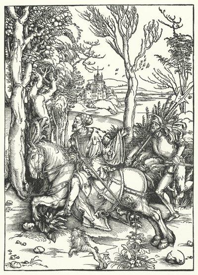 Ridderen og Landsknecht av Albrecht Dürer