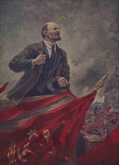 Lenin, ca 1930, 1939. av Aleksandr Gerasimov