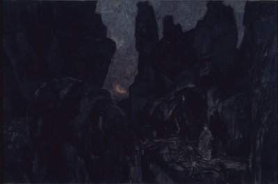 Scenedesign for operaen Carmen av G. Bizet, 1908 av Aleksandr Jakovlevic Golovin