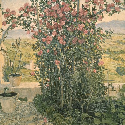 dalen i Umbria av Aleksandr Jakovlevic Golovin