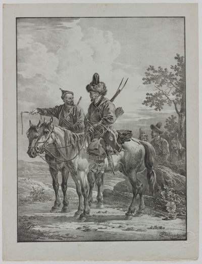 Tartarer til hest av Aleksandr Orlowski