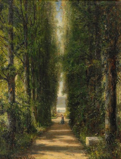 The Avenue, 1867 av Aleksei Petrovich Bogolyubov