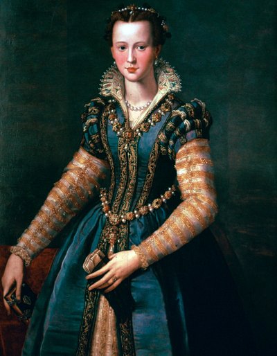 Maria de Medici, 1555. av Alessandro Allori