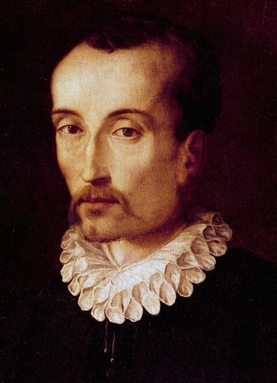 Portrett av Torquato Tasso (Sorrento av Alessandro Allori