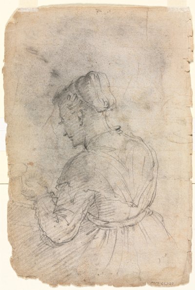 A Kitchen Maid, andre halvdel av 1500-tallet. av Alessandro Casolani