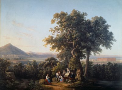 Caserta-sletten av Alessandro Fergola