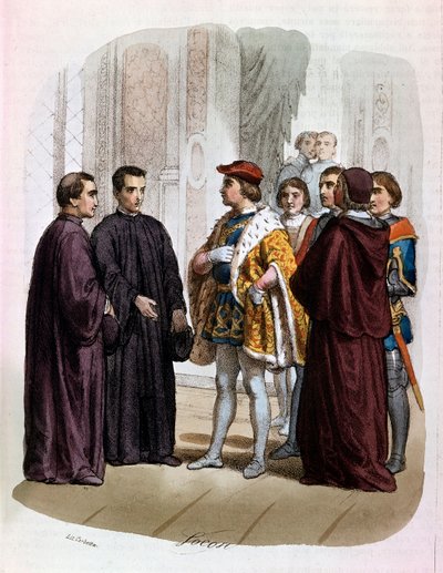 Niccolo di Bernardo dei Machiavelli (Nicolas Machiavel av Alessandro Focosi