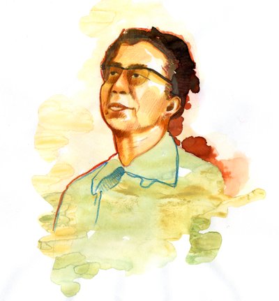 Portrett av Jiang Qing (1914-1991) Kone til Mao Zedong (Portrett av Jiang Qing som Madame Mao) av Alessandro Lonati