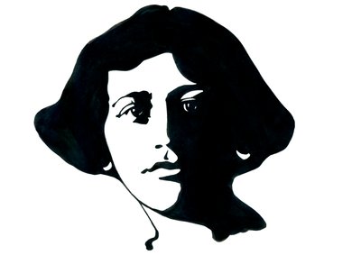 Portrett av Simone Weil (1909-1943), fransk filosof av Alessandro Lonati