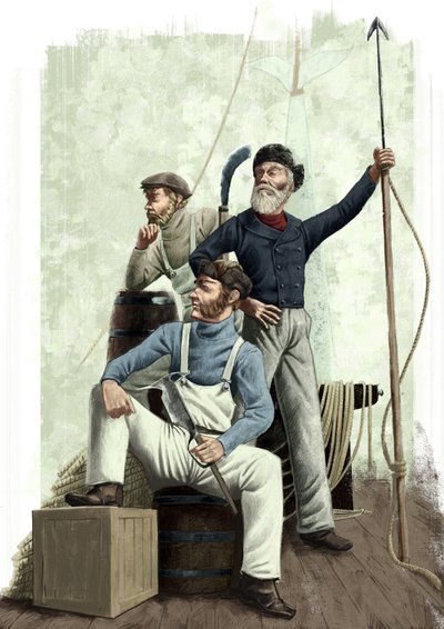 Tre hvaler av Alessandro Lonati