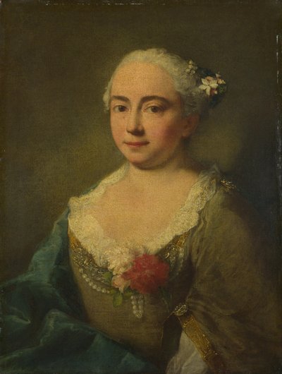 Caterina Penza, ca 1760 av Alessandro Longhi