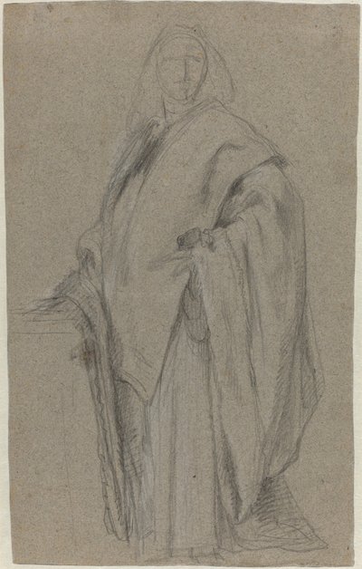 Portrett av en prokurator [verso] av Alessandro Longhi or Pietro Longhi