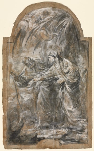 Fly til Egypt, 1740-årene. av Alessandro Magnasco