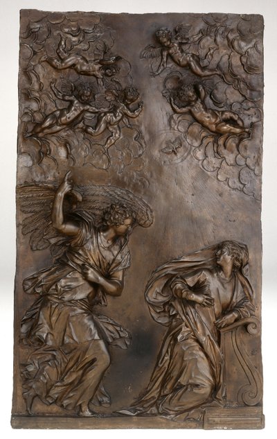 Bebudelsen, ca. 1583 av Alessandro Vittoria