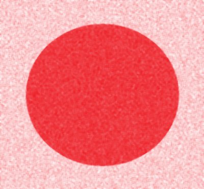 Red Circle, 2017, (fotografi) av Alex Caminker