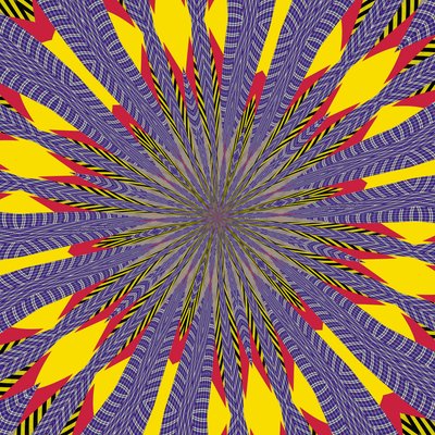 Sunflower, 2019, (blandet media) av Alex Caminker