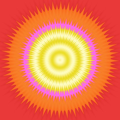 brister i solen, 2019, (blandet media) av Alex Caminker