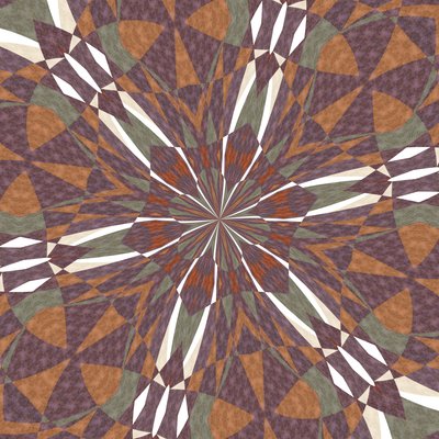 sentrifugalsymmetri, 2019, (blandet media) av Alex Caminker