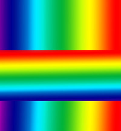 fargefelt #1,2019,(gradient) av Alex Caminker