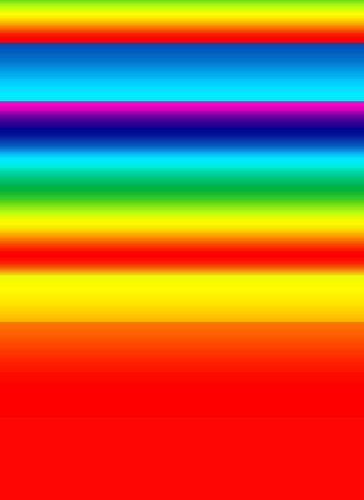 fargefelt #9,2019,(gradient) av Alex Caminker