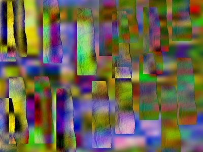 etude #23,2019,(blandet media) av Alex Caminker