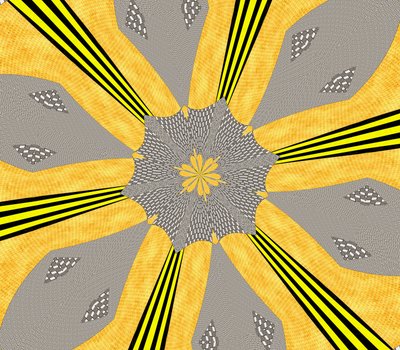 blomster;72,2019,(blandet media) av Alex Caminker