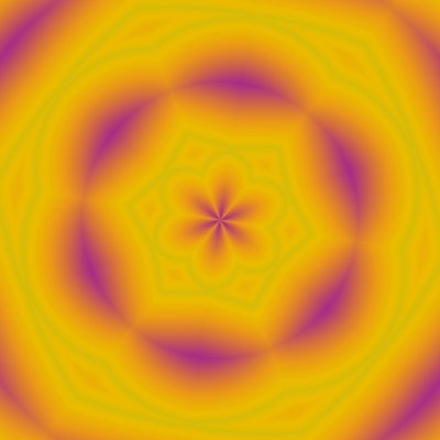 blomster #6,2019,(gradient) av Alex Caminker