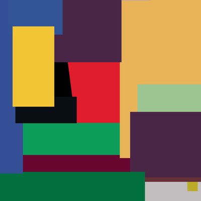 naturlige farger, 2016, av Alex Caminker