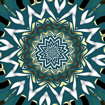 naturlig ornament, (digital) av Alex Caminker