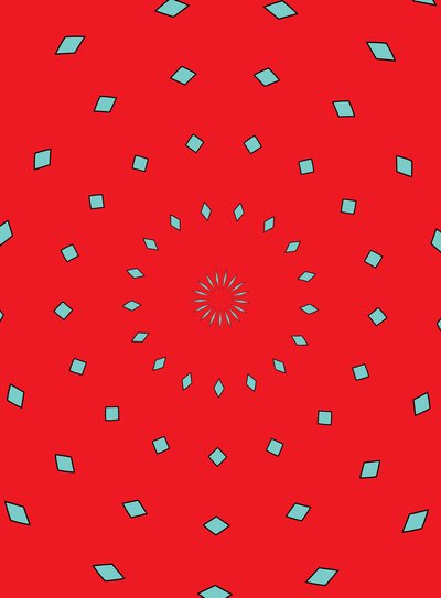 ornament #1,2019,(trykk) av Alex Caminker