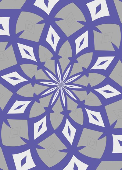 ornament #12,2019,(trykk) av Alex Caminker