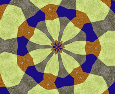 ornament #23,2019,(blandet media) av Alex Caminker