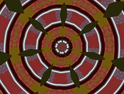 ornament #36,2019,(blandet media) av Alex Caminker