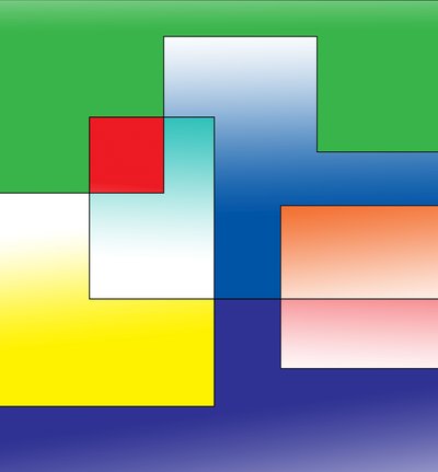 romorganisasjon, 2019, (gradient) av Alex Caminker