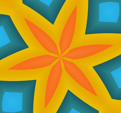 sjøstjerne, 2019, (gradient) av Alex Caminker