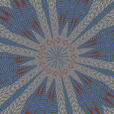 symmetri #25,2019,(blandet media) av Alex Caminker