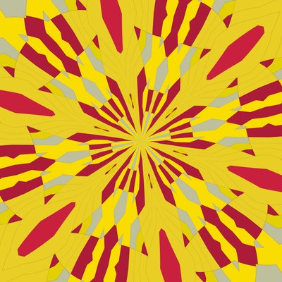 symmetri #47,2019,(blandet media) av Alex Caminker