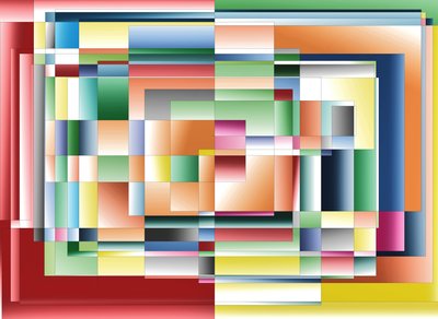 uvanlig vær, 2019, (gradient) av Alex Caminker