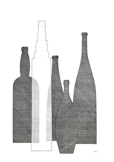 Flasker (Essolube) av Alex Dunn