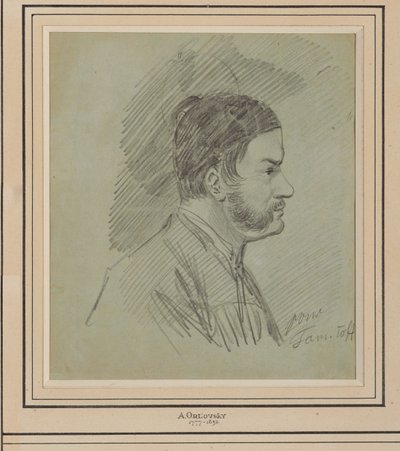 Selvportrett av Alexander Orlowski