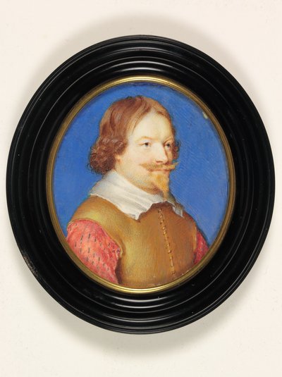 Alexander Leslie, jarl av Leven (akvarell på vellum) av Alexander (style of) Cooper