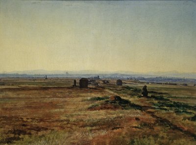 Via Appia ved solnedgang av Alexander Andreyevich Ivanov