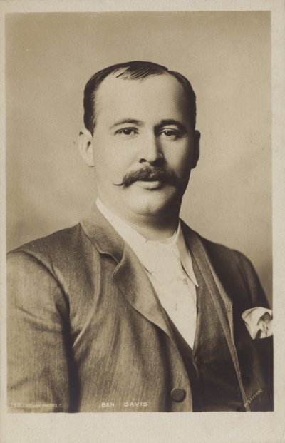 Ben Davies, walisisk tenor (1858-1943) av Alexander Bassano
