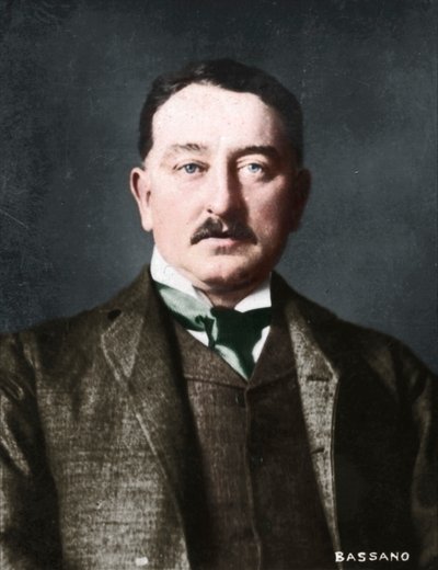 Cecil Rhodes, 1853-1902, engelskfødt sørafrikansk gründer og statsmann, 1894-1907 av Alexander Bassano
