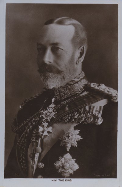 HM Kongen (s/hvitt bilde) av Alexander Bassano