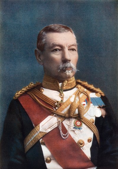 Generalløytnant Sir Drury Drury-Lowe, oberst for de 17. Lancers, 1902. av Alexander Bassano