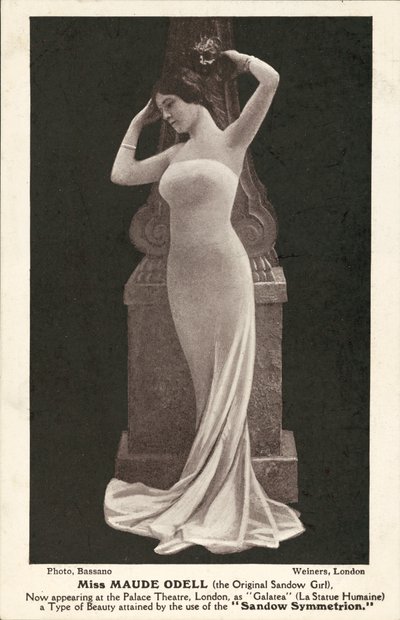 Maude Odell , amerikansk sceneskuespillerinne (s/hv-bilde) av Alexander Bassano