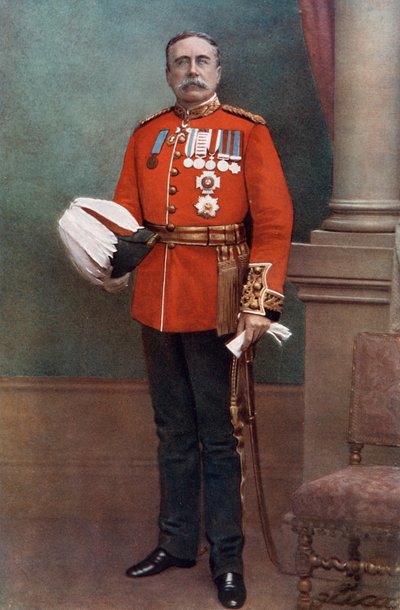 Sir William Lockhart, øverstkommanderende i India, c1900 1902 av Alexander Bassano